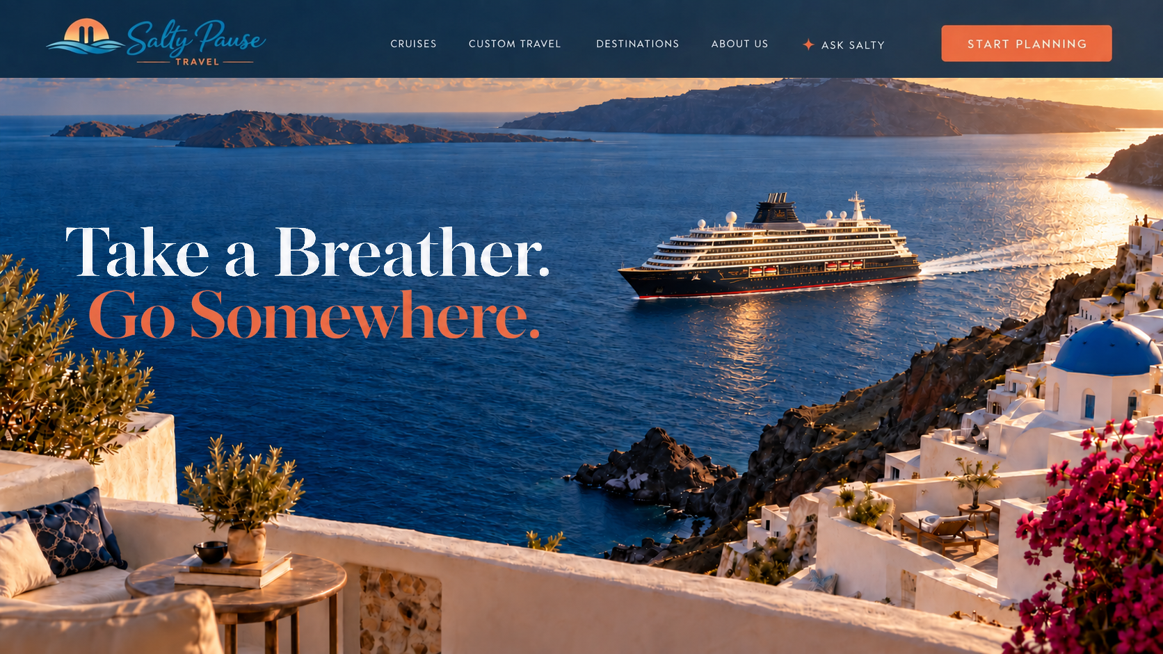 Take a Breather. Go Somewhere.